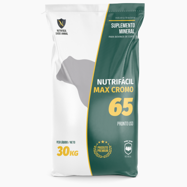 Suplemento Mineral - Nutrifácil 65 Max Cromo