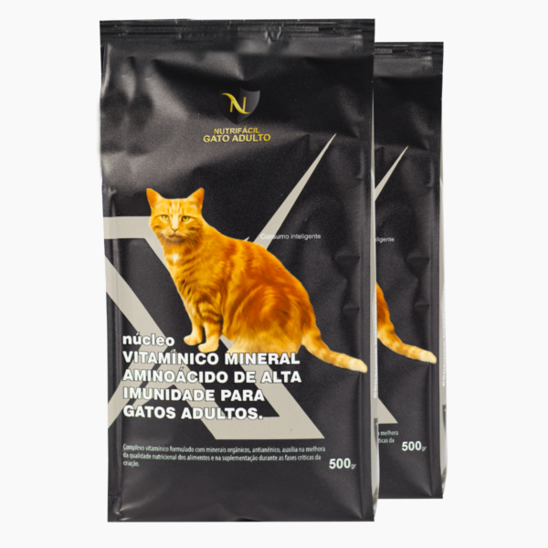 Núcleo Vitamínico Mineral Nutrifácil Gato Adulto